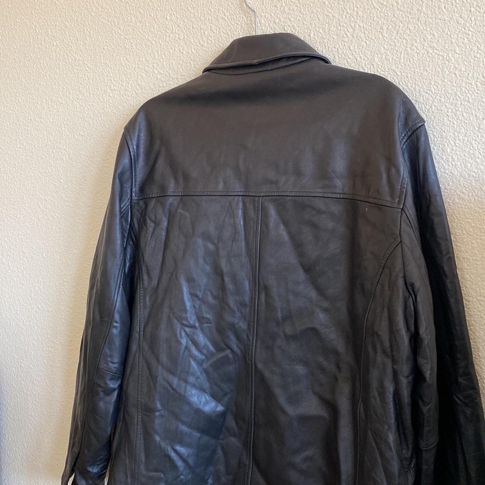 Alfani Soft Leather Collared Jacket - image 4
